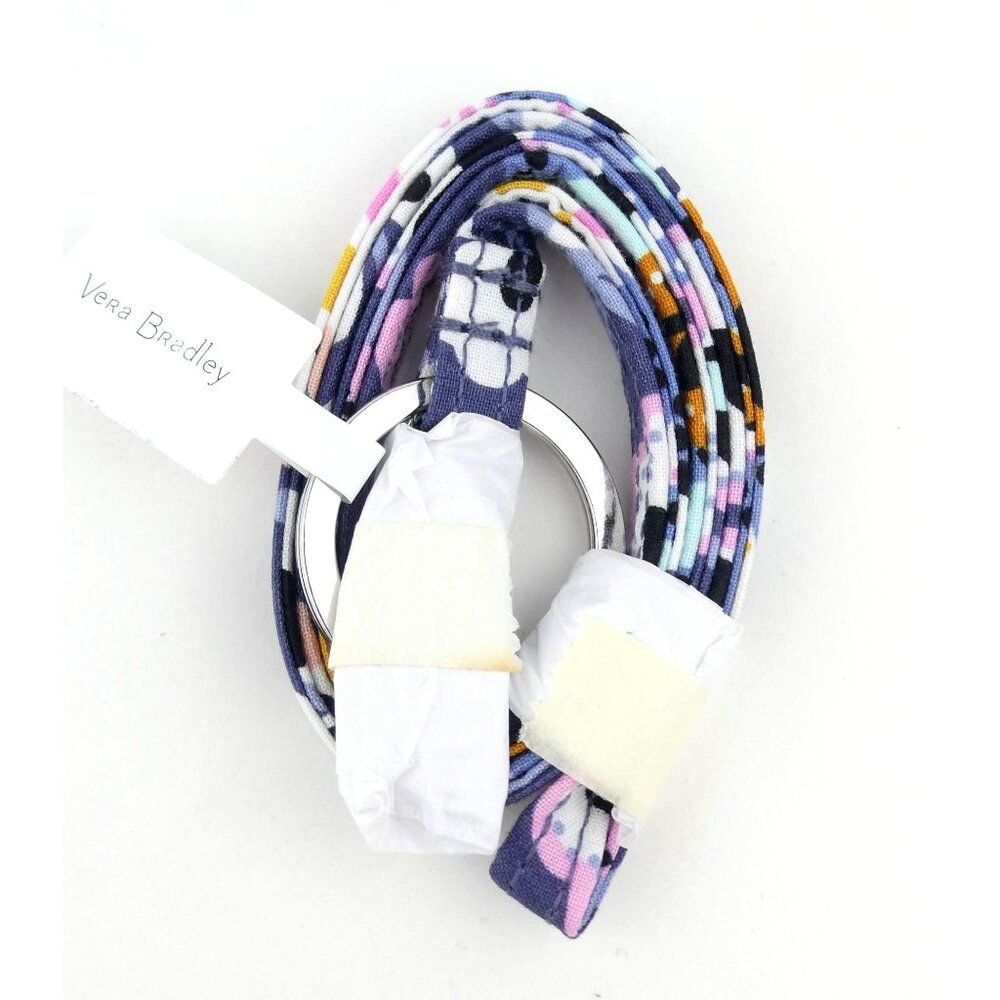 Vera Bradley Charmont Meadow Cotton Lanyard NWT